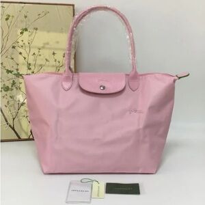 Longchamp Brand new pink women's medium tote bag